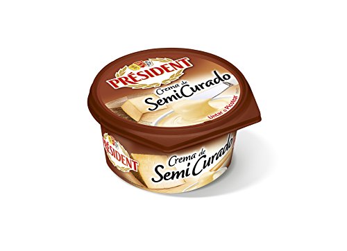 Président Crema de Queso Semicurado Tarrina, 125g