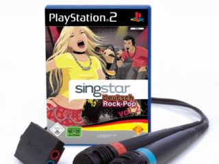 PS 2 Singstar Deutsch-Rock-Pop Vol. 2 + Mikro