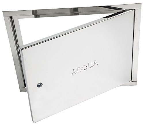 Puerta Acero Galvanizado Inoxidable-Contador Para Agua-Todas Las Medidas, Acero Inoxidable