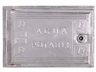 Puerta Contador Agua Aluminio 300x400