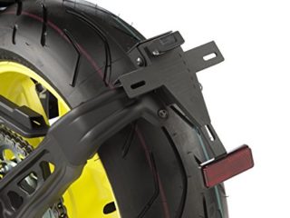 Puig Soporte Portamatrículas Puig 9394N Negro para Yamaha MT-09 17'-18', Negro, Yamaha