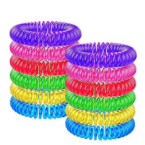 Pulseras Repelentes de Mosquitos 12 Piezas, Entligent Pulsera Antimosquitos Natural sin DEET No Tóxica con Aceite Esencial a Citronela y Menta Protección de Hasta 250H Impermeable para Niños y Adultos