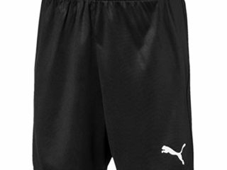 PUMA Liga Shorts Core Jr Pants, Unisex niños, Black White, 152