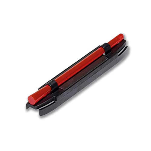 Punto de mira Fibra optica en Color Rojo, imantado, se Puede Poner sin Quitar el Punto de mira del Arma.