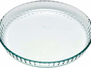 Pyrex Classic Vidrio Molde plano para Tarta, 28 x 28 cm, 1.4 L