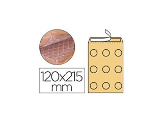 Q-Connect Sobre Burbujas Crema B/00 120 X 215 Mm Caja De 100