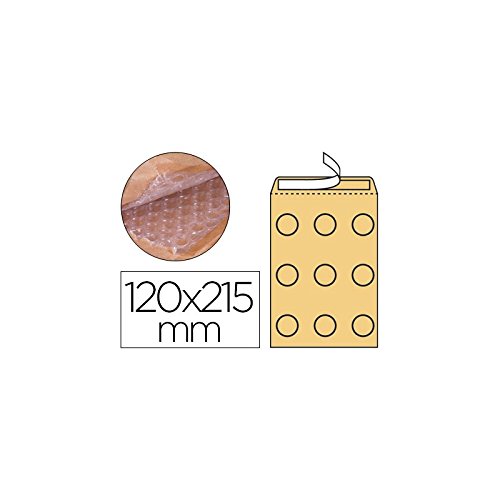 Q-Connect Sobre Burbujas Crema B/00 120 X 215 Mm Caja De 100