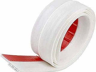 QUANHAO Burlete Puerta, Burlete Bajo Puerta Autoadhesivo de Goma de Silicona, Aislamiento acústico/A Prueba De Viento/Anti-Bug de Sellado a Prueba,Junta Inferior de Puerta (1 pcs)