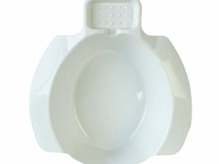 Queraltó - Bidet Portatil Acoplable al Inodoro, Blanco, 9 x 25 x 5 cm