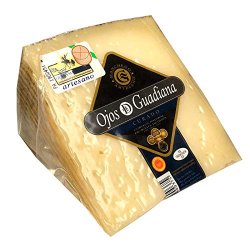 Queso Artesano D.O. Manchego Ojos del Guadiana - CURADO - (Aprox. 250 g)