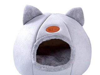 Queta Camas para Gatos,Casa para Gatos Interior, Nido de Mascotas,Cama Cueva para con Cojines extraíbles y Lavables,Se Puede Utilizar para hámster, Conejo, Perrito,Conejillo de Indias,Gato bebé