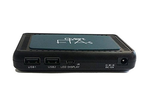 QviART QVI01007 - Receptor (HDMI, USB) Color Negro