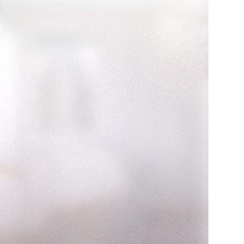rabbitgoo Vinilo para Ventana Privacidad Lámina Adhesiva Pegatina Translúcida Adhesiva Decorativa del Vidrio Autoadhesiva con Electricida Estática Esmerilado Control de Calor y Anti UV 44.5x300cm