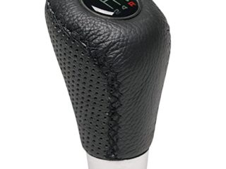 Race Sport 2505GRB Pomo de Cambio de Cuero Negro