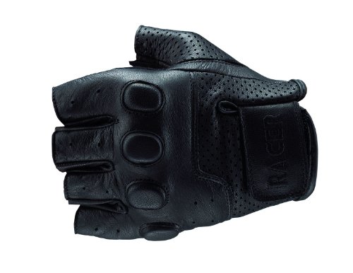 Racer Bubble Guanti per moto, XL, Nero