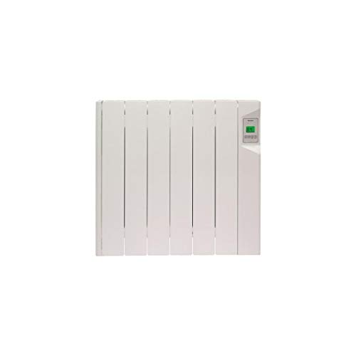 Radiador eléctrico DUCASA 0.636.267 de fluido térmico de pared 600 W – Electrónico Aff.LCD – Cable piloto 6