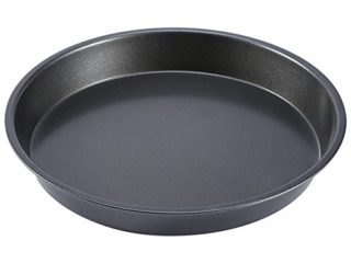 Raguso Sartén para Pizza de 9 Pulgadas Sartén para Pizza Redonda Antiadherente Horno de microondas Platos para Hornear Sartenes Bandeja para Pasteles Hornear