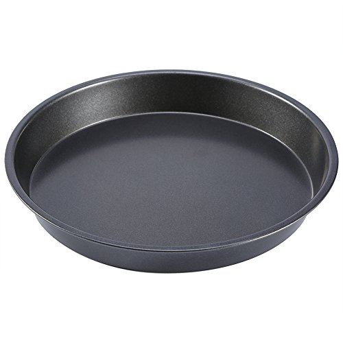 Raguso Sartén para Pizza de 9 Pulgadas Sartén para Pizza Redonda Antiadherente Horno de microondas Platos para Hornear Sartenes Bandeja para Pasteles Hornear