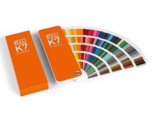 RAL K7 Carta de Colores, 215 Colores Brillantes, 8 Idiomas