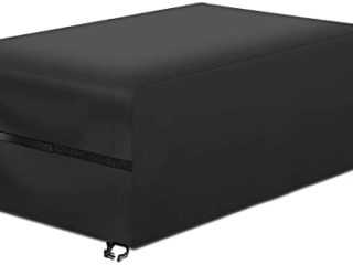 RATEL Funda Protectora Para Muebles, Funda Para Muebles De Jardín, Impermeable, Resistente Al Viento, Resistente a Los Rayos Uv, Cubierta De Muebles Oxford 420D Para Mesa Y Sillas (180 x 120 x 74 cm)