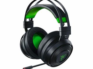 Razer Nari Ultimate para Xbox One - Auriculares inalámbricos HyperSense para juegos para Xbox One + Xbox Series X / S + PC, Auriculares inalámbricos, THX Spatial Audio, Iluminación Chroma RGB