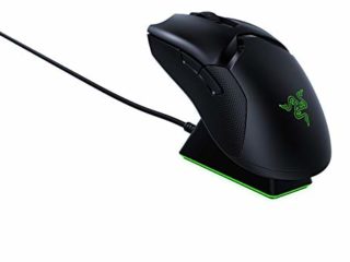 Razer Viper Ultimate con estación de carga - Ratón Gaming Inalámbrico (Ambidiestro, con 69 g de Peso, Cable Speedflex, Sensor Óptico 5G, RGB Chroma) Negro