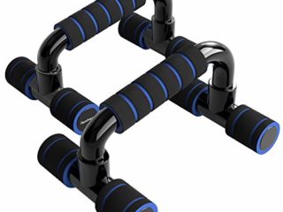 Readaeer --Pushup Bar,Soporte para Flexiones, Negro (Azul)