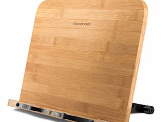 Readaeer Soporte de Libro para Lectura, Bambú Natural, Elige para los lectores