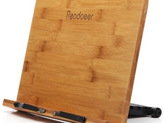 Readaeer Soporte de Libro para Lectura, Bambú Natural, Elige para los lectores