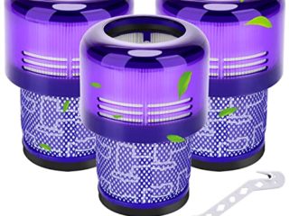 Rebirthcare Filtros Lavables de Reemplazo para Dyson Aspiradora V11 SV14 Torque Drive Animal Absolute Serie, Reemplace # DY-970013-02 & 97001302