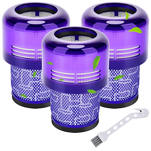 Rebirthcare Filtros Lavables de Reemplazo para Dyson Aspiradora V11 SV14 Torque Drive Animal Absolute Serie, Reemplace # DY-970013-02 & 97001302