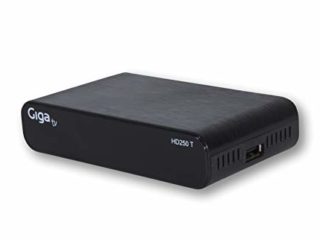 Receptor TDT - GigaTV HD250 T, MPEG-2/4, H.264, HDMI, HD, SD, DVB-T2 (TDT2) con Euroconector