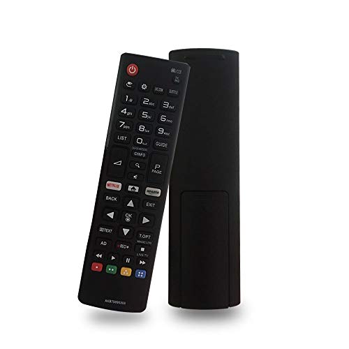 Reemplazo AKB75095308 Mando Universale TV LG para Mando LG Smart TV 32lk330 32lf2510 37le5500 43uj630v 49uh603v para LG Smart TV LCD LED HD Ultra Mando a Distancia LG
