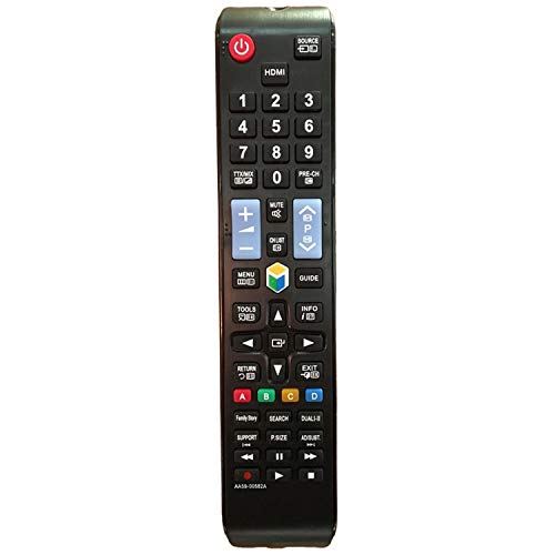 Reemplazo Mando AA59-00582A AA59-00581A para Samsung Smart TV - No Requiere Configuración - Reemplazado Samsung Control Remoto BN59-01198Q AA59-00580A AA59-00638A