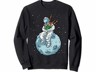 Regalo de gaita Hombres Gaita Escocesa Regalo de música Sudadera