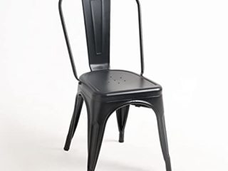 Regalos Miguel - Sillas Comedor - Silla Torix - Negro Mate - Envío Desde España