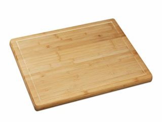 relaxdays Tabla Cortar Cocina, Cubre Encimera, Tapa, Protector Vitrocerámica, Bambú, 1 Ud, 2 x 56,5 x 50 cm, Marrón, Naturaleza