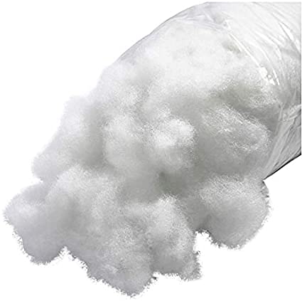 Relleno de Microfibra ( 1 KG ) 100% Poliéster - Relleno para Peluche, Almohadas, muñecas, Cojines. HIPOALERGÉNICO Fabricado en España (FLOCA Normal, 1 KG)