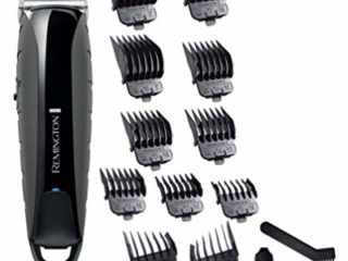 Remington Máquina de Cortar Pelo Prácticamente Indestructible, Cortapelos con Cable e Inalámbrico, Acero Inoxidable Japonés, 120 min Autonomía, Doble Batería de Litio, Negro, HC5880