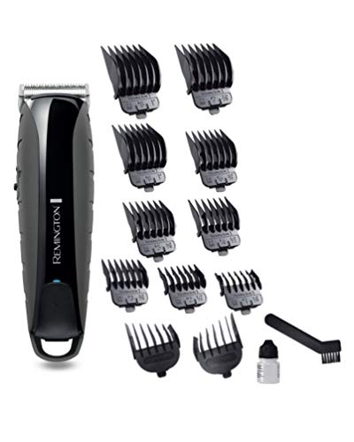 Remington Máquina de Cortar Pelo Prácticamente Indestructible, Cortapelos con Cable e Inalámbrico, Acero Inoxidable Japonés, 120 min Autonomía, Doble Batería de Litio, Negro, HC5880