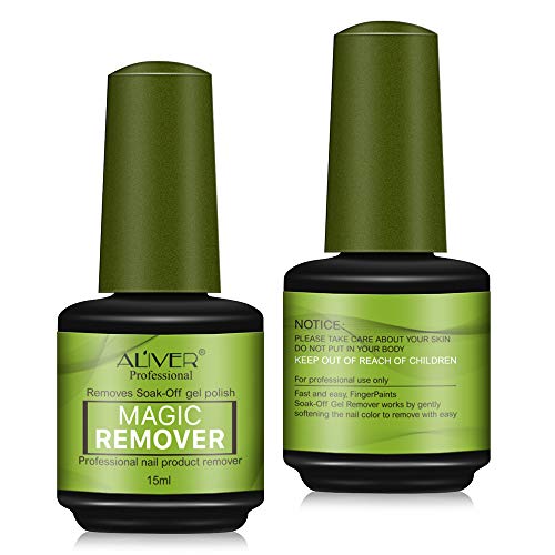 Removedor De Esmalte De Uñas Magic Gel Para Quitar El Esmalte De Uñas - 2 Pack