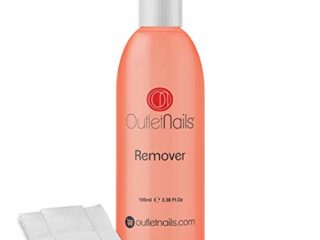 Remover 100ml para retirar Esmaltes Permanentes de alta calidad + 10 Celulosas | Acetona con Olor a Naranja | Made in Spain
