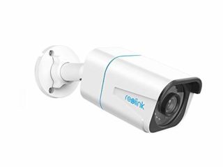 Reolink 4K Cámara Vigilancia Exterior PoE con Detección de Personas/Vehículos, IP66 Impermeable, Alertas Inteligente, 8MP Cámara Bala de Seguridad con Ranura para Tarjeta SD, Lapso de Tiempo RLC-810A