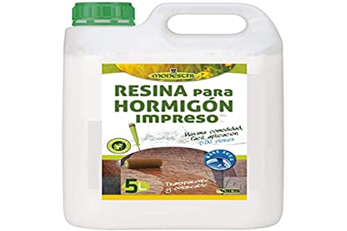 RESINA HORMIGON IMPRESO (Fórm. Agua) - 5L MONESTIR