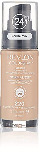 Revlon ColorStay Base de Maquillaje piel normal/seca FPS20 (#220 Natural Beige) 30 ml