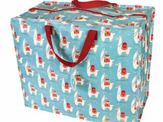 Rex London - Bolsa de Almacenamiento con Cremallera (55 x 48 x 28 cm, 70 L), Color Azul