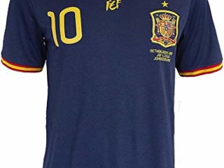 RFEF - Camiseta oficial conmemorativa final Mundial Sudáfrica 2010 dorsal 10