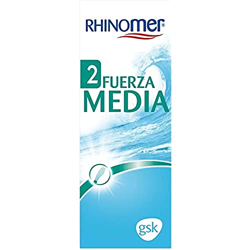 Rhinomer, Spray Nasal 100% Agua de Mar, Fuerza Media 2, para Adultos y Niños a partir de 2 Años, 135 ml