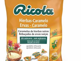 Ricola caramelos - bolsa sin azúcar 70g, sabor caramelo