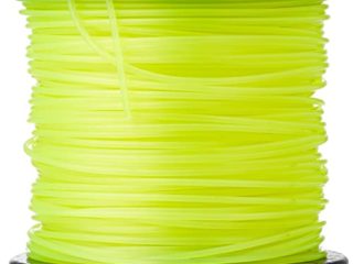 Riegolux 107642 Hilo Desbrozadora Nylon Redonda, Amarillo, 2.4 mm x 100 m